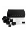 StarTech.com 4 Port DisplayPort KVM Switch With Built-in USB3.0 Hub - 4K - KVM / USB Switch - USB - 4 x KVM / Audio / USB + 3 x SuperSpeed ??USB - 1 Local User - Rack Mountable - AC 120/230 V DC 9 - 12 V (SV431DPU3A2) - nr 8