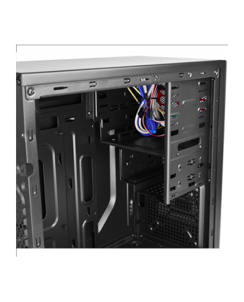 Smarter, Mini tower, USB 3.0 x1 , all black w/o PSU, Micro-ATX