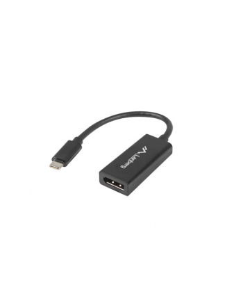 lanberg Adapter USB CM - Displayport F 15cm czarny