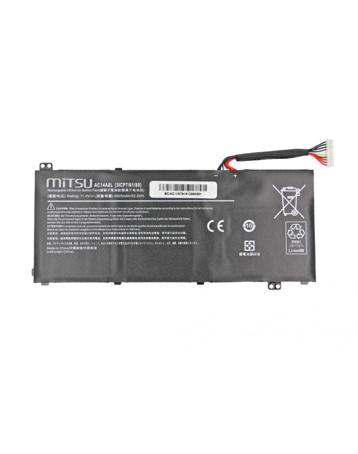 mitsu Bateria do Acer Aspire V14, VN7 (4605 mAh) główny