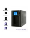 qoltec Zasilacz awaryjny UPS, on-line, czysta fala sinusoidalna, 1KVA, 800W, LCD, USB - nr 16