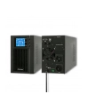 qoltec Zasilacz awaryjny UPS, on-line, czysta fala sinusoidalna, 1KVA, 800W, LCD, USB - nr 20