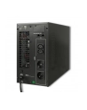 qoltec Zasilacz awaryjny UPS, on-line, czysta fala sinusoidalna, 3KVA, 2.4W, LCD, USB - nr 16