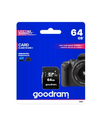 goodram Karta SD 64GB Class 10 UHS I nr 1