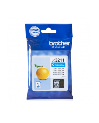 Brother LC3211C ink cartridge - cyan