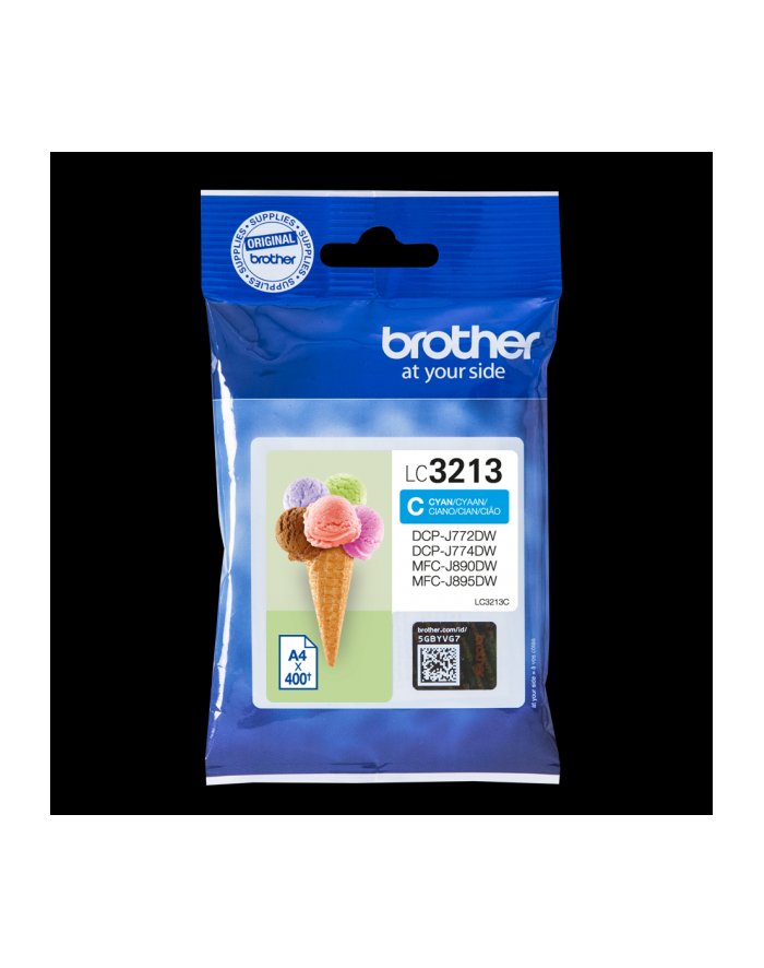 Brother LC3213C printcartridge cyan główny