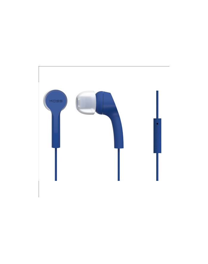 Koss KEB9iB - In Ear Bud w/Mic Blue główny