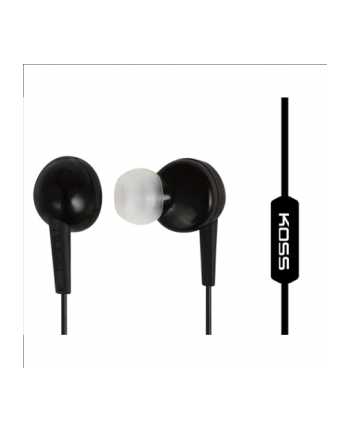 Koss KEB6iK - Earbud w/Enhanced Driver w/Mic Black