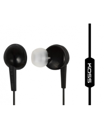 Koss KEB6iK - Earbud w/Enhanced Driver w/Mic Black