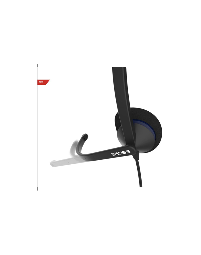 Koss CS195 USB - Single-sided Electret noise-cancelling Mic Black główny