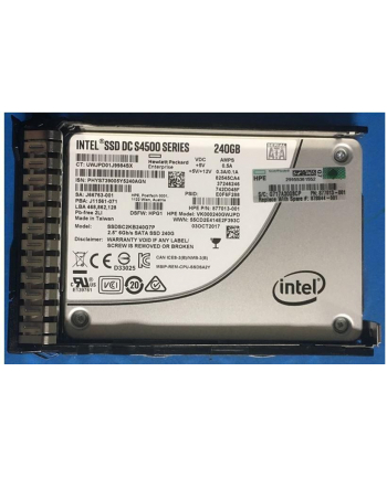 hewlett packard enterprise !HPE 240GB SATA RI SFF DS SSD 877740-B21