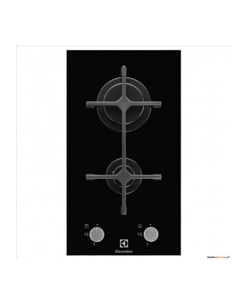 Electrolux EGC3322NVK Buil-In Gas On Glass Hob, Number of burners/cooking zones 2, Black nr 2