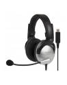 Koss SB45 USB - Full Size, Multimedia w/Mic, Passive NC, USB Plug Silver/Black - nr 3