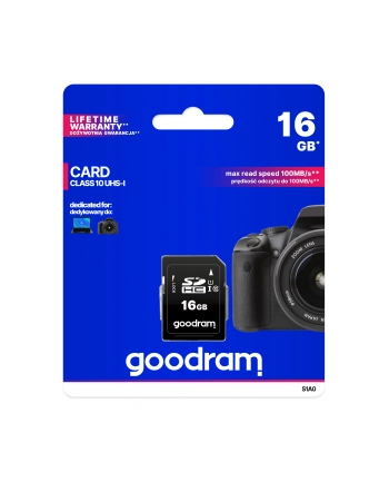 goodram Karta SD 16GB Class 10 UHS I nr 1