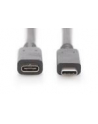 assmann Kabel przedłużający USB 3.1 Gen.2 SuperSpeed+ 10Gbps Typ USB C/USB C M/Ż, PD, czarny 0,7m - nr 11