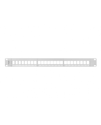 Lanberg keystone Patch Panel 19'', 24 port  1U, szary nr 2