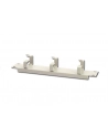 Organizer kablowy poziomy typu RING 10 cali (254mm) 1U 44x254x60mm, szary (RAL 7035) - nr 12