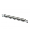 Organizer kablowy poziomy typu RING 10 cali (254mm) 1U 44x254x60mm, szary (RAL 7035) - nr 17