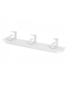 Organizer kablowy poziomy typu RING 10 cali (254mm) 1U 44x254x60mm, szary (RAL 7035) - nr 19