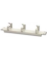 Organizer kablowy poziomy typu RING 10 cali (254mm) 1U 44x254x60mm, szary (RAL 7035) - nr 33