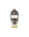 Wtyczka ekranowana RJ45 kat.6A do montażu AWG 22-27, 10 GBit Ethernet, PoE+ - nr 21