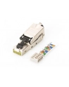 Wtyczka ekranowana RJ45 kat.6A do montażu AWG 22-27, 10 GBit Ethernet, PoE+ - nr 25