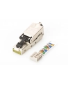Wtyczka ekranowana RJ45 kat.6A do montażu AWG 22-27, 10 GBit Ethernet, PoE+ - nr 26