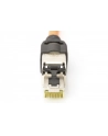 Wtyczka ekranowana RJ45 kat.6A do montażu AWG 22-27, 10 GBit Ethernet, PoE+ - nr 31
