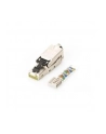 Wtyczka ekranowana RJ45 kat.6A do montażu AWG 22-27, 10 GBit Ethernet, PoE+ - nr 34
