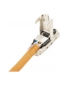 Wtyczka ekranowana RJ45 kat.6A do montażu AWG 22-27, 10 GBit Ethernet, PoE+ - nr 37