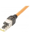 Wtyczka ekranowana RJ45 kat.6A do montażu AWG 22-27, 10 GBit Ethernet, PoE+ - nr 46