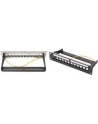 DIGITUS Patch panel 10'' 12-port.  1U modularny Keystone wspornik czarny - nr 16