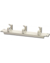Organizer kablowy poziomy typu RING 10 cali (254mm) 1U 44x254x60mm, szary (RAL 7035) - nr 10