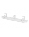 Organizer kablowy poziomy typu RING 10 cali (254mm) 1U 44x254x60mm, szary (RAL 7035) - nr 14