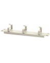 Organizer kablowy poziomy typu RING 10 cali (254mm) 1U 44x254x60mm, szary (RAL 7035) - nr 16
