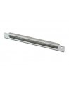 Organizer kablowy poziomy typu RING 10 cali (254mm) 1U 44x254x60mm, szary (RAL 7035) - nr 20