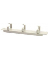 Organizer kablowy poziomy typu RING 10 cali (254mm) 1U 44x254x60mm, szary (RAL 7035) - nr 25