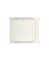 Szafka wisząca rack 9U 600x450 szara metalowe drzwi - nr 14