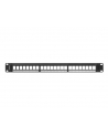 Lanberg keystone Patch Panel 19'', 24 port  1U, czarny - nr 16