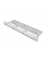 Lanberg keystone Patch Panel 19''z organizerem, 24 port  1U, szary - nr 8