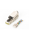 Wtyczka ekranowana RJ45 kat.6A do montażu AWG 22-27, 10 GBit Ethernet, PoE+ - nr 1