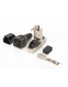 Wtyczka ekranowana RJ45 kat.6A do montażu AWG 22-27, 10 GBit Ethernet, PoE+ - nr 2