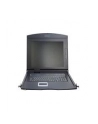 Konsola 17 LCD z touchpad KVM 8 portów 1U komplet kabli (8xDS-19231) klawiatura US - nr 16