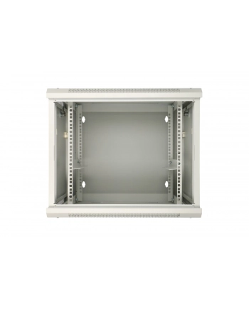 Szafka wisząca rack 12U 600x600 szara dwusekcyjna nr 2