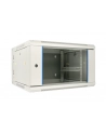 Szafka wisząca rack 6U 600x600 szara dwusekcyjna - nr 20