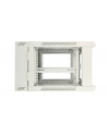 Szafka wisząca rack 6U 600x600 szara dwusekcyjna - nr 33