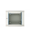 Szafka wisząca rack 9U 600x600 szara dwusekcyjna - nr 14