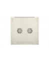 Szafka wisząca rack 9U 600x450 szara metalowe drzwi - nr 7
