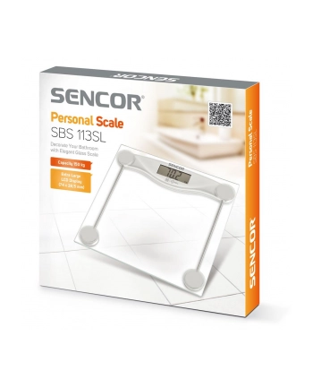 Waga łazienkowa SENCOR SBS 113SL