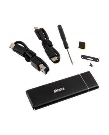 Akasa aluminiowa obudowa dysku M.2 SATA SSD, USB 3.1 Gen2